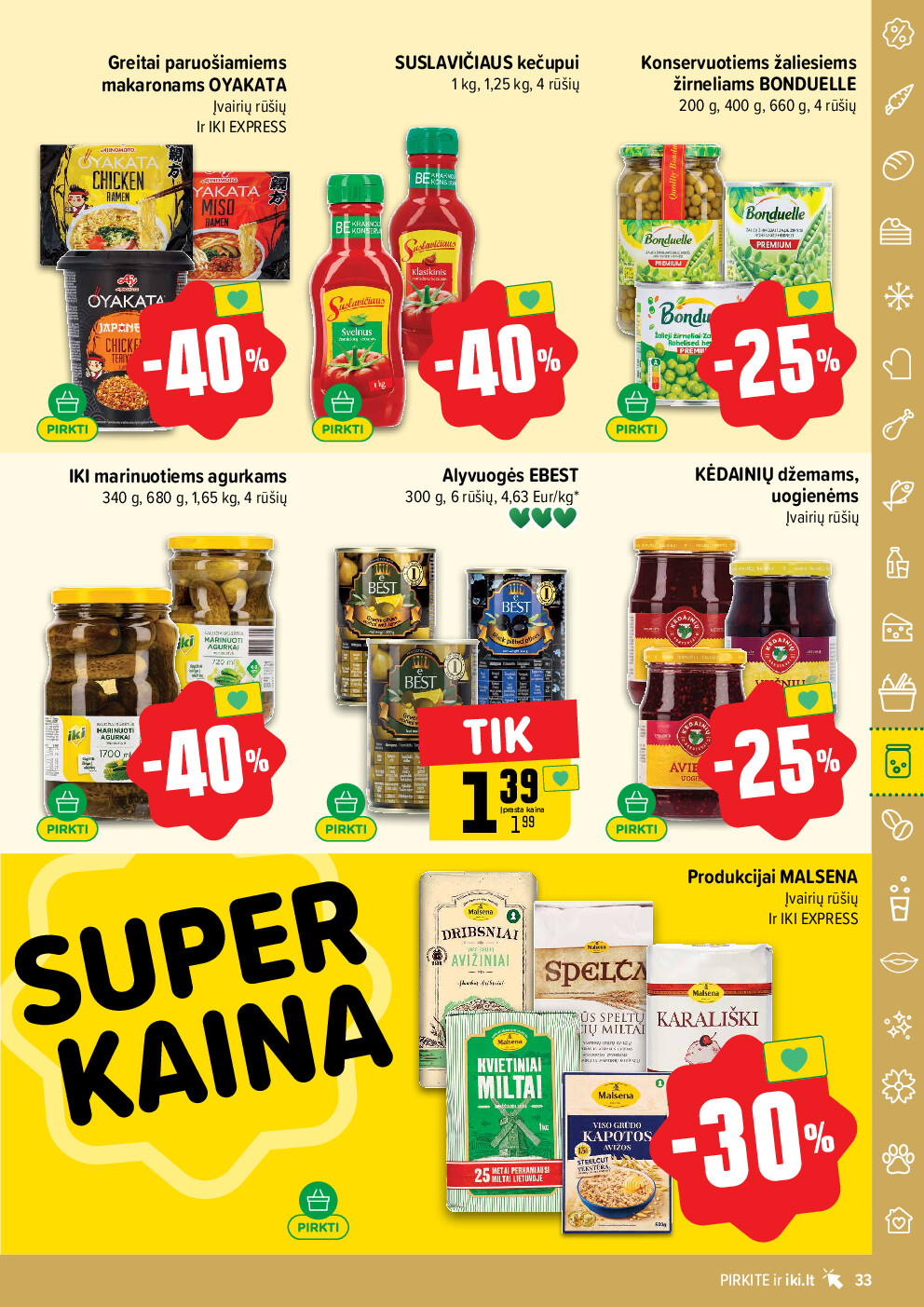 iki - IKI Kaininis leidinys Nr. 02 (2026-01-05 - 2026-01-11) - page: 33