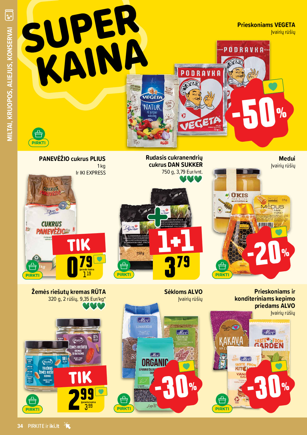 iki - IKI Kaininis leidinys Nr. 02 (2026-01-05 - 2026-01-11) - page: 34