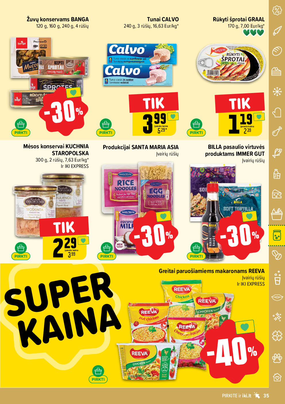 iki - IKI Kaininis leidinys Nr. 02 (2026-01-05 - 2026-01-11) - page: 35