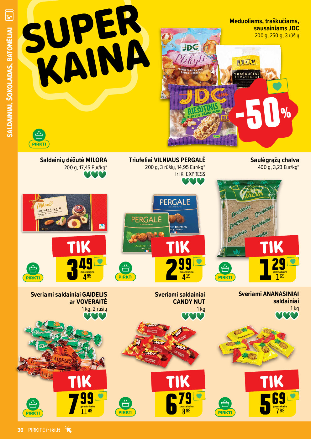 iki - IKI Kaininis leidinys Nr. 02 (2026-01-05 - 2026-01-11) - page: 36