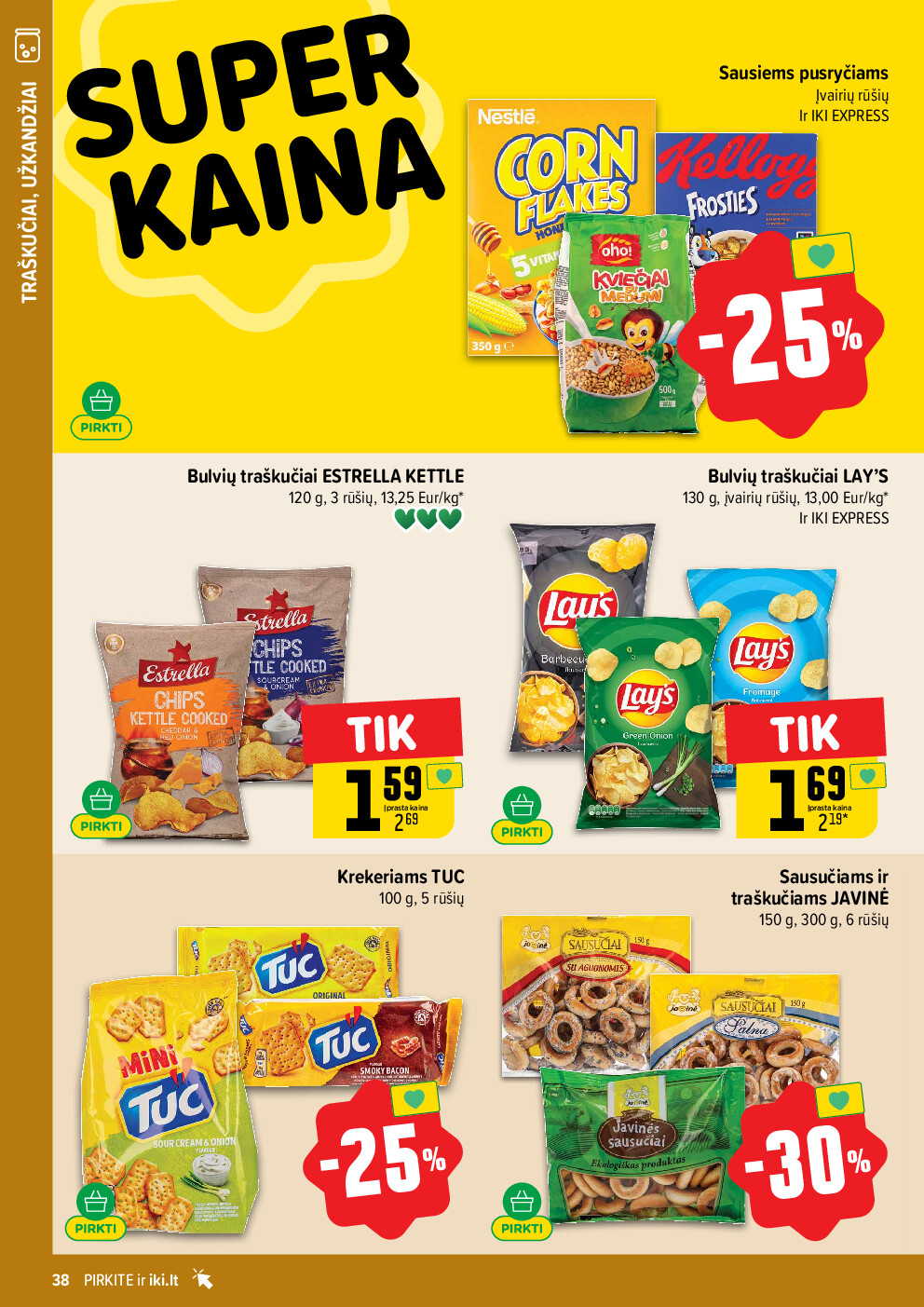 iki - IKI Kaininis leidinys Nr. 02 (2026-01-05 - 2026-01-11) - page: 38