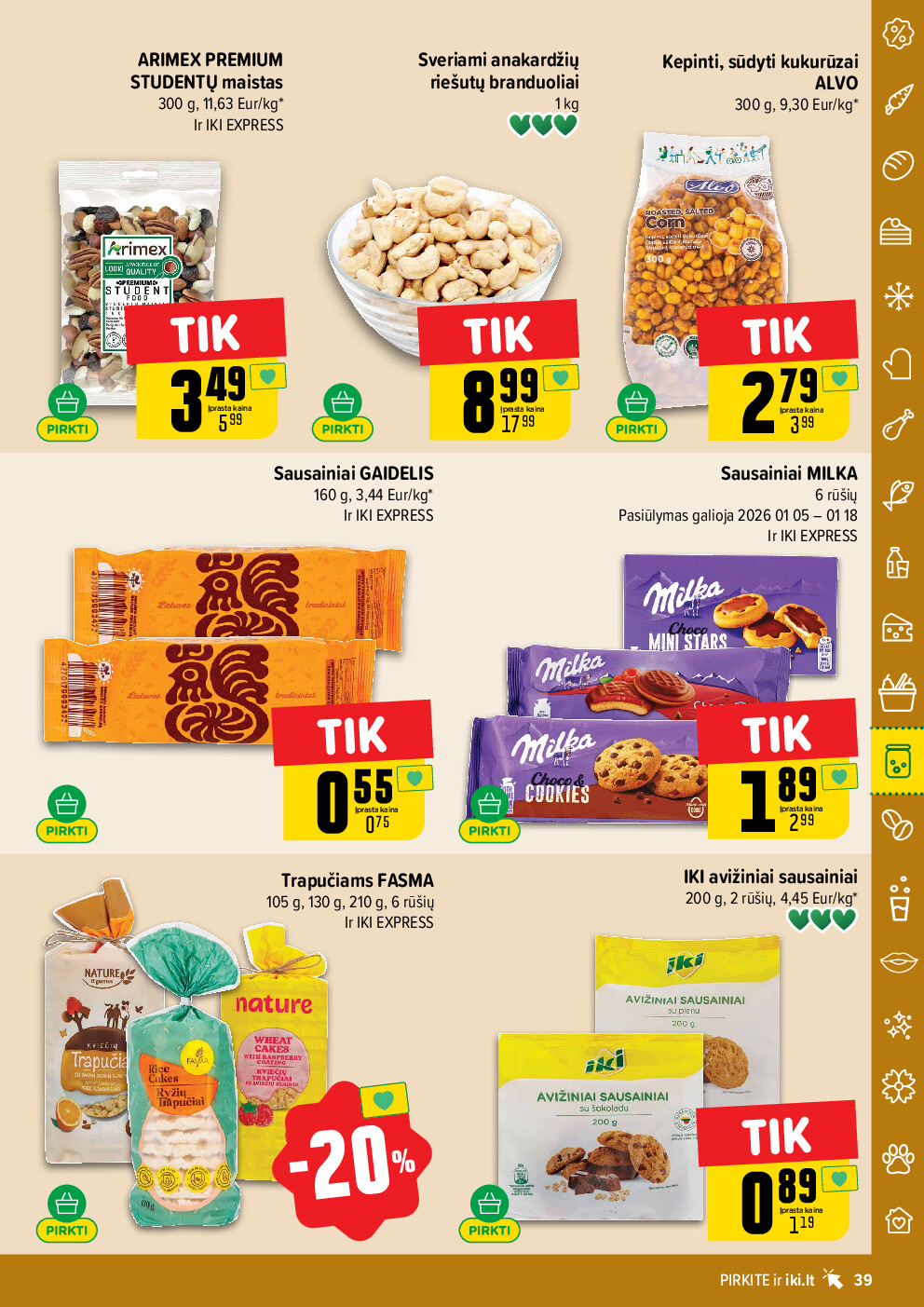 iki - IKI Kaininis leidinys Nr. 02 (2026-01-05 - 2026-01-11) - page: 39