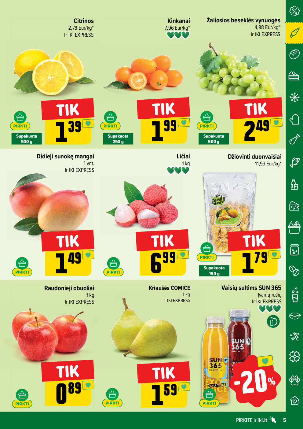 iki - IKI Kaininis leidinys Nr. 02 (2026-01-05 - 2026-01-11) - page: 5