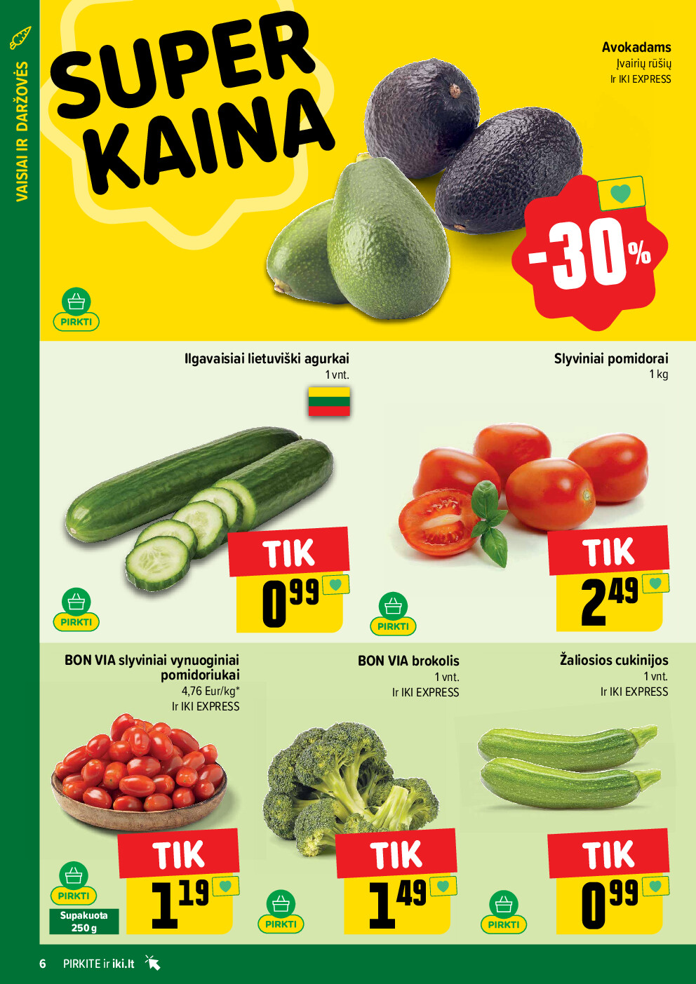 iki - IKI Kaininis leidinys Nr. 02 (2026-01-05 - 2026-01-11) - page: 6