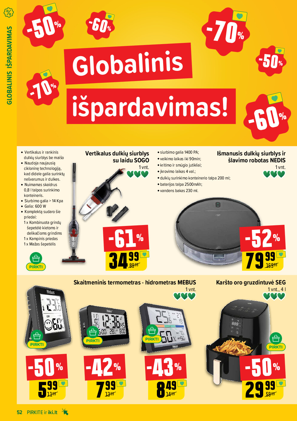 iki - IKI Kaininis leidinys Nr. 02 (2026-01-05 - 2026-01-11) - page: 52