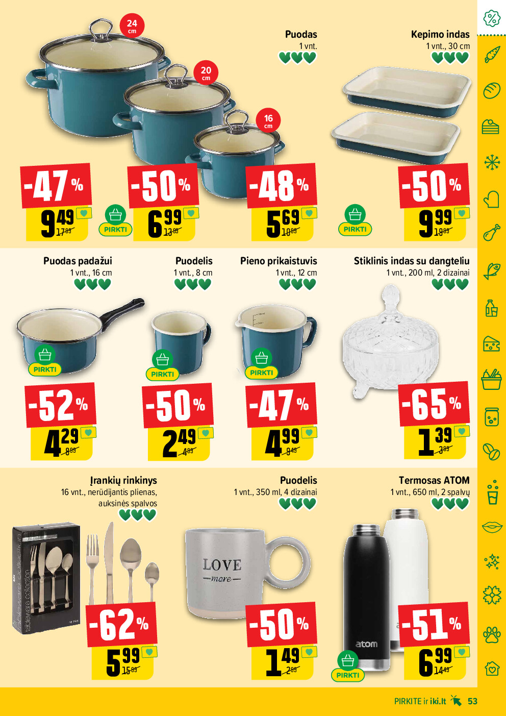 iki - IKI Kaininis leidinys Nr. 02 (2026-01-05 - 2026-01-11) - page: 53