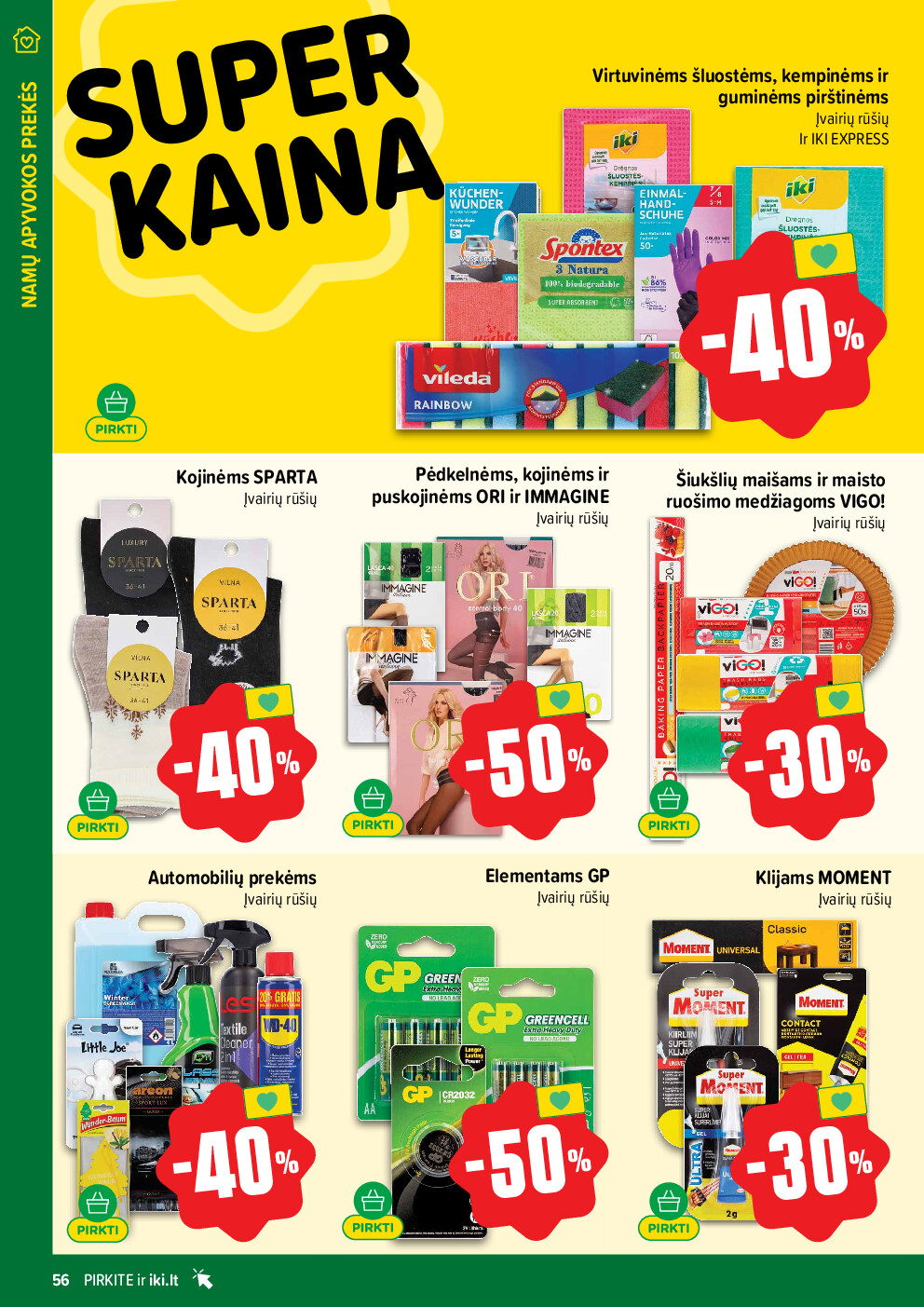 iki - IKI Kaininis leidinys Nr. 02 (2026-01-05 - 2026-01-11) - page: 56