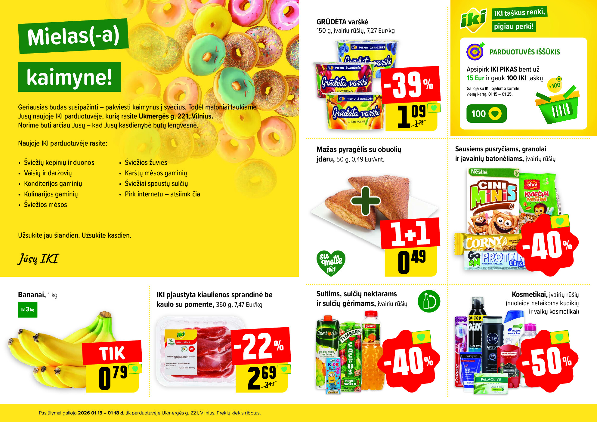 iki - Specialūs pasiūlymai IKI Pikas parduotuvės klientams (2026-01-15 - 2026-01-18) - page: 2