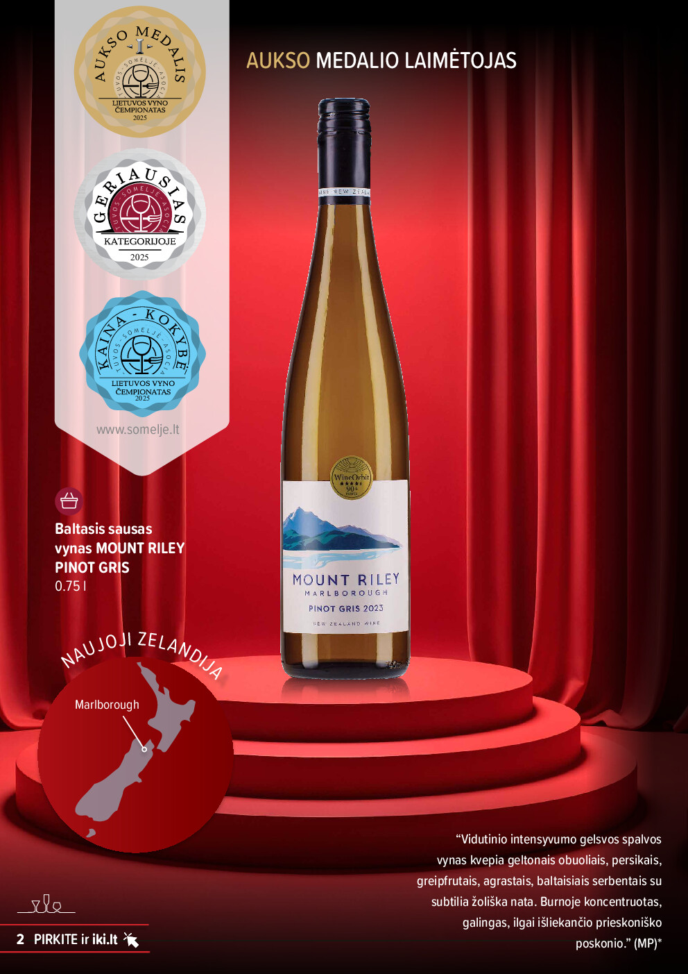 iki - IKI apdovanotų vynų ir šampanų kolekcija 2025 - page: 2