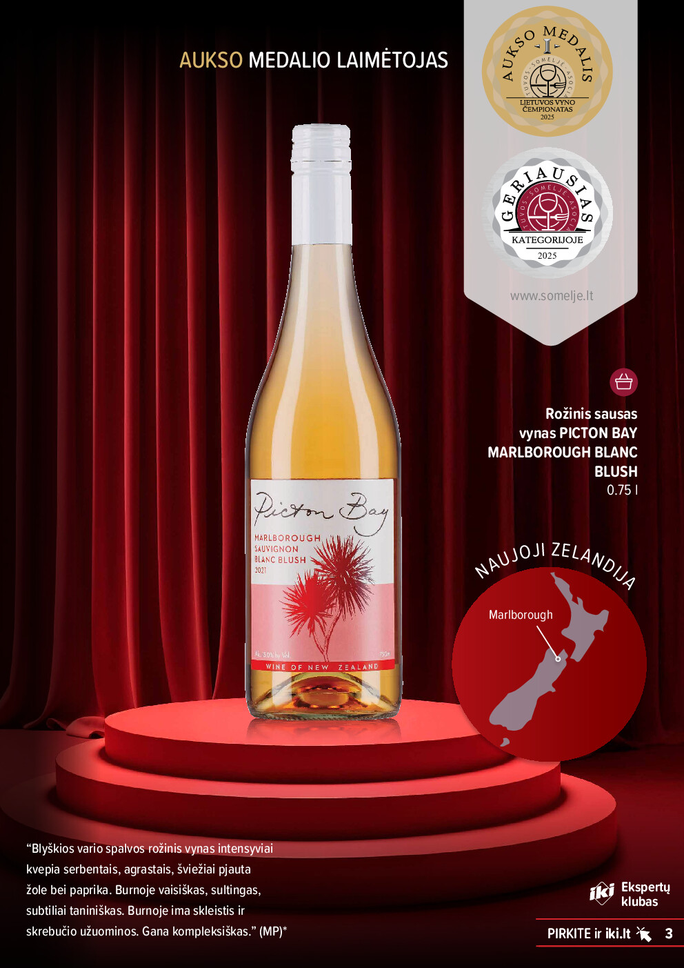 iki - IKI apdovanotų vynų ir šampanų kolekcija 2025 - page: 3