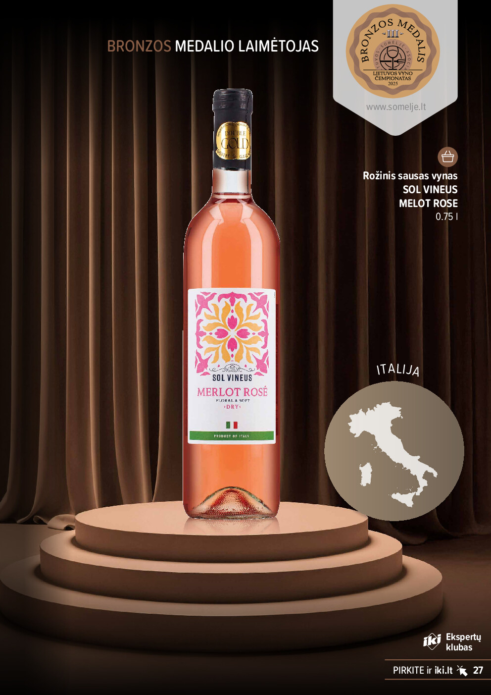 iki - IKI apdovanotų vynų ir šampanų kolekcija 2025 - page: 27