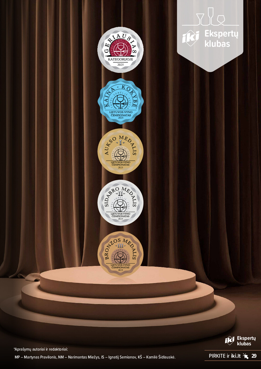 iki - IKI apdovanotų vynų ir šampanų kolekcija 2025 - page: 29
