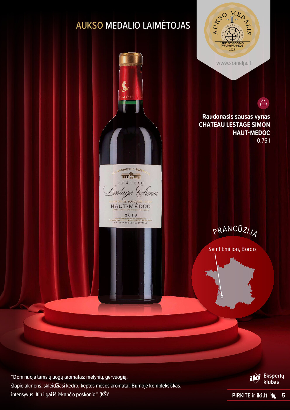 iki - IKI apdovanotų vynų ir šampanų kolekcija 2025 - page: 5