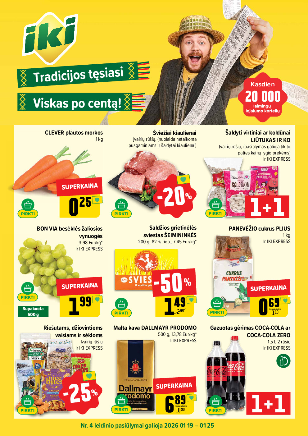 iki - IKI Kaininis leidinys Nr. 04 (2026-01-19 - 2026-01-25)