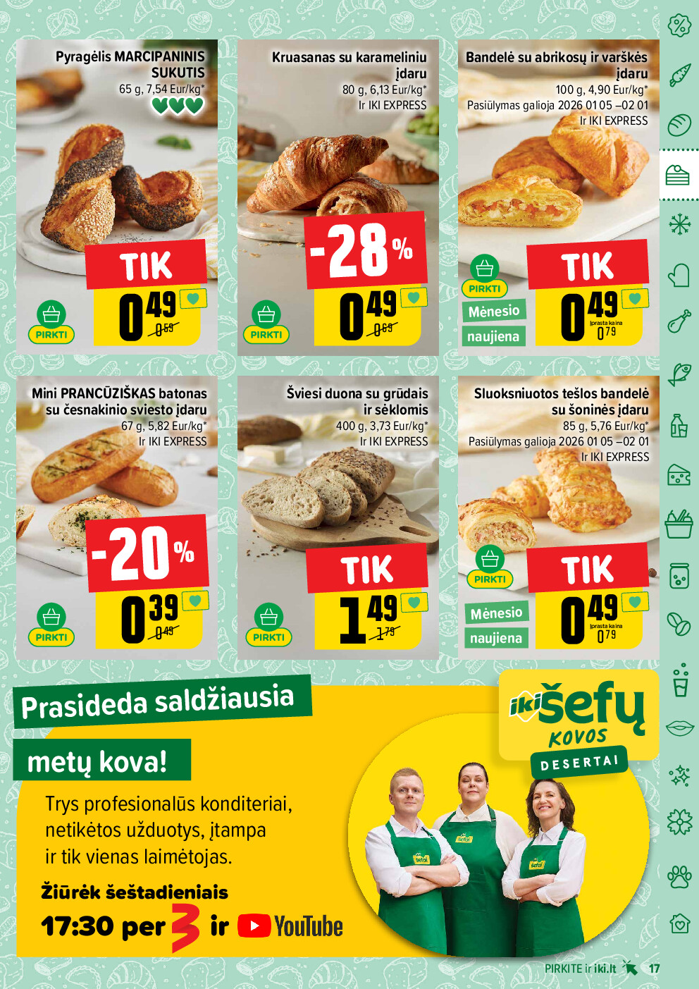 iki - IKI Kaininis leidinys Nr. 04 (2026-01-19 - 2026-01-25) - page: 17