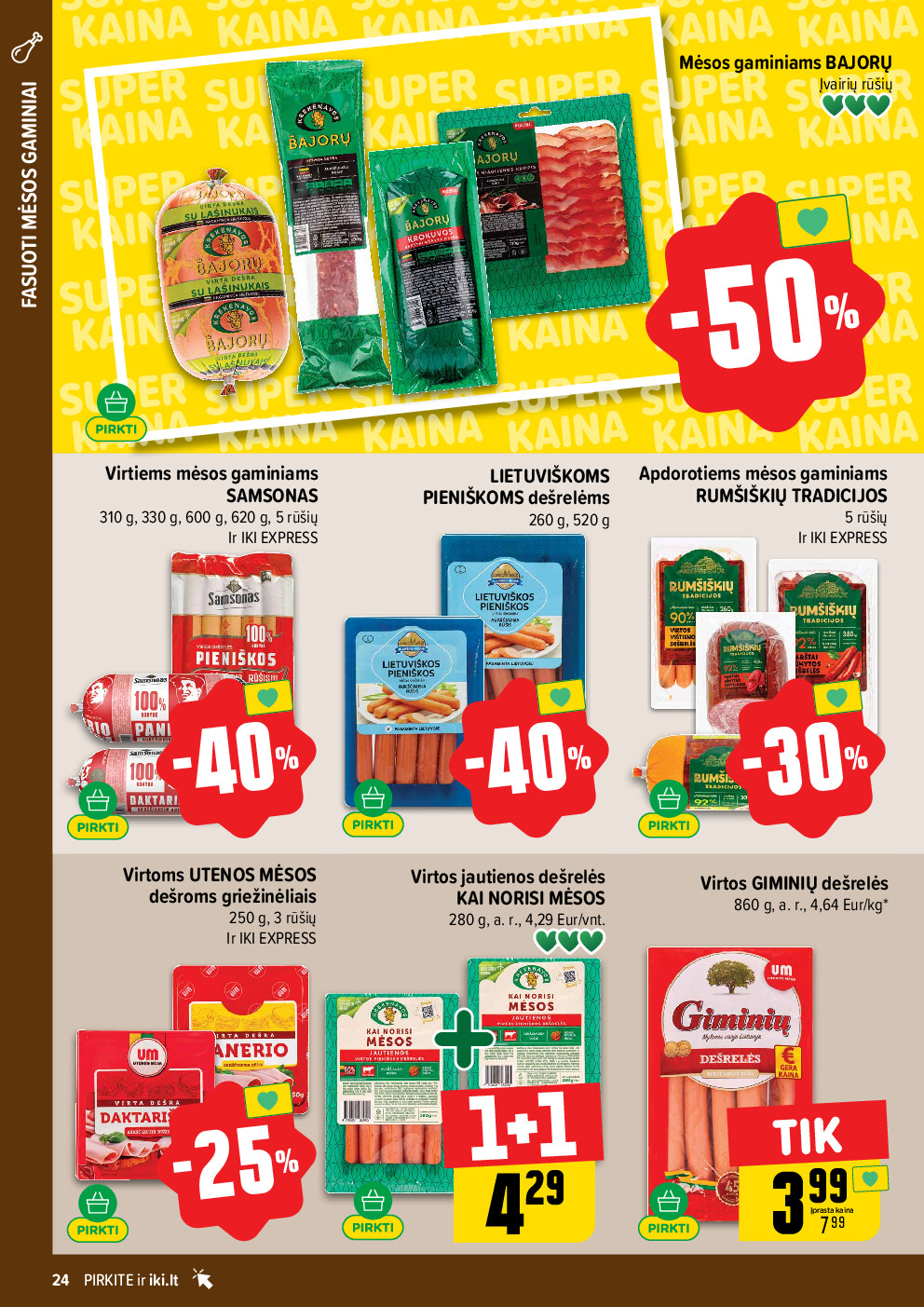 iki - IKI Kaininis leidinys Nr. 04 (2026-01-19 - 2026-01-25) - page: 24