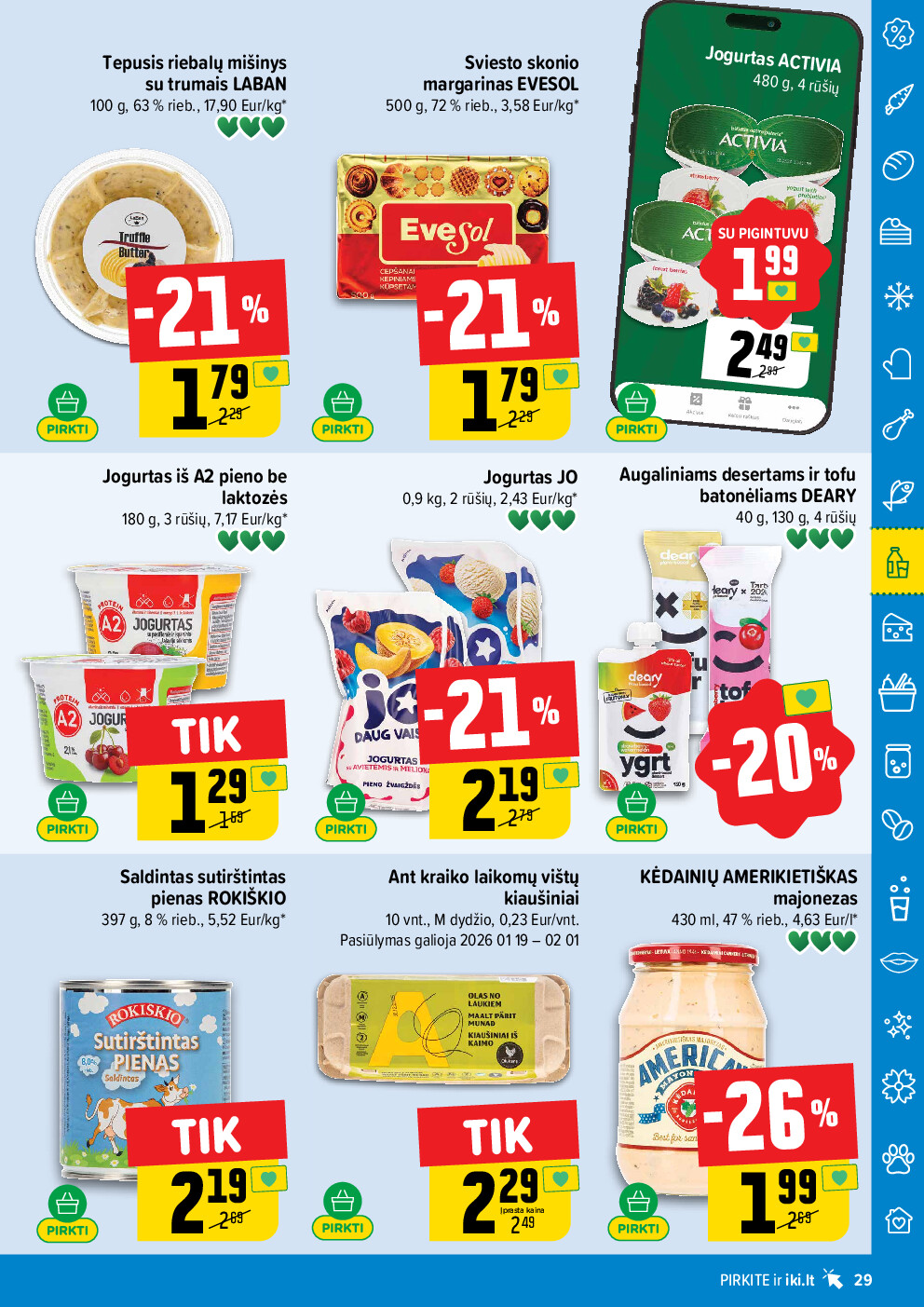 iki - IKI Kaininis leidinys Nr. 04 (2026-01-19 - 2026-01-25) - page: 29