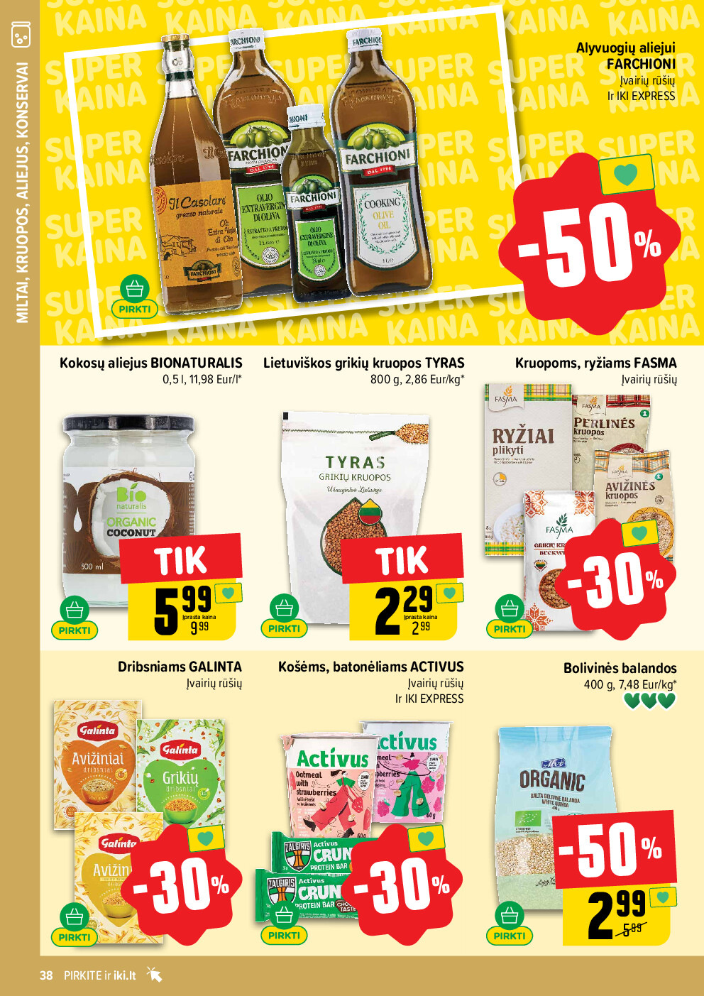 iki - IKI Kaininis leidinys Nr. 04 (2026-01-19 - 2026-01-25) - page: 38