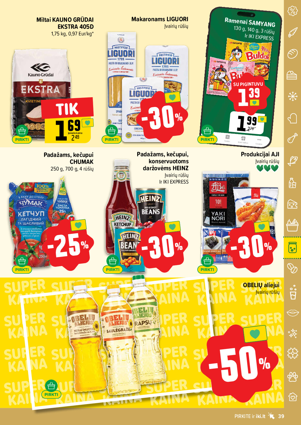 iki - IKI Kaininis leidinys Nr. 04 (2026-01-19 - 2026-01-25) - page: 39