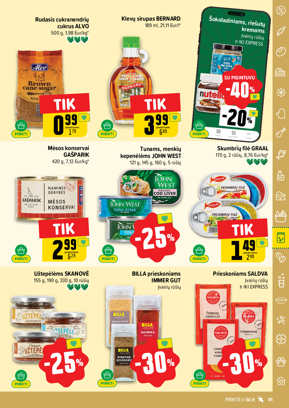 iki - IKI Kaininis leidinys Nr. 04 (2026-01-19 - 2026-01-25) - page: 41