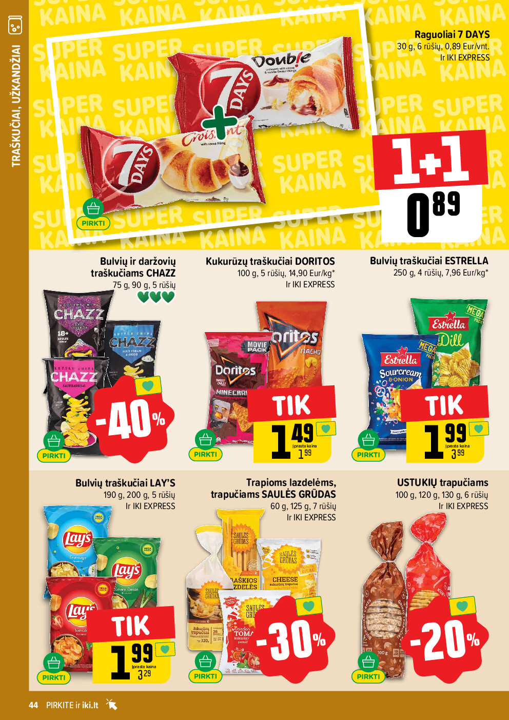 iki - IKI Kaininis leidinys Nr. 04 (2026-01-19 - 2026-01-25) - page: 44