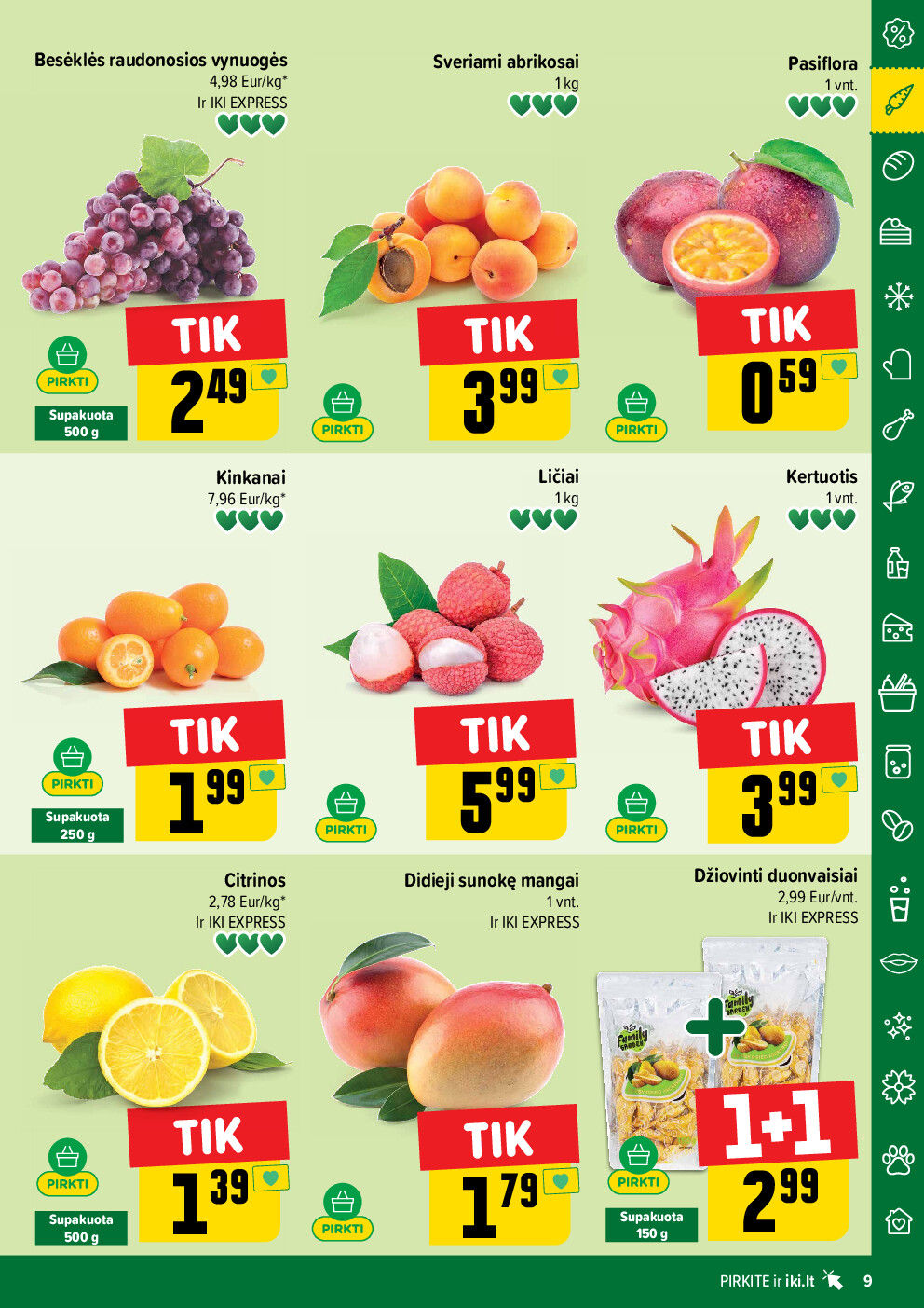 iki - IKI Kaininis leidinys Nr. 04 (2026-01-19 - 2026-01-25) - page: 9