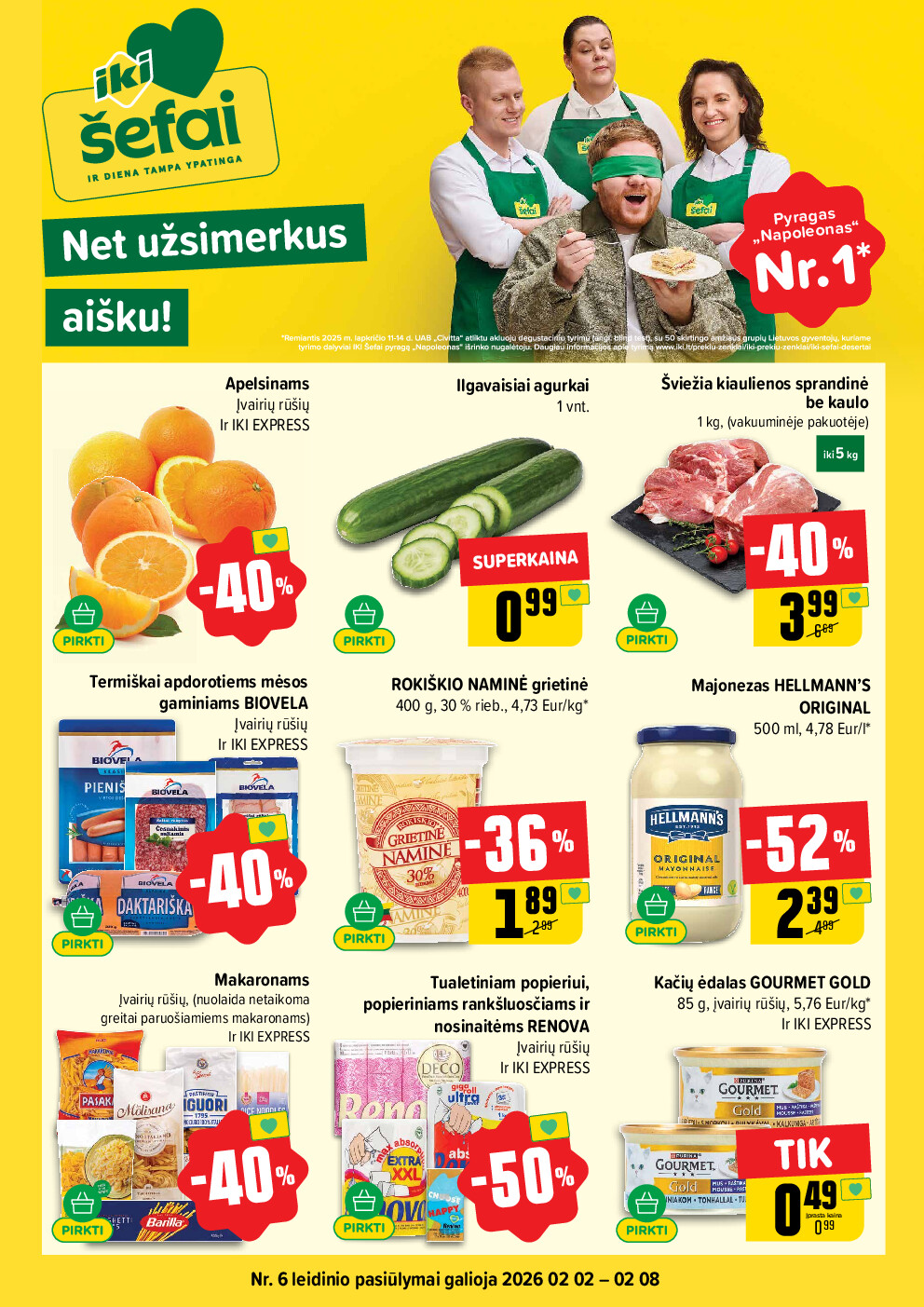 iki - IKI Kaininis leidinys Nr. 06 (2026-02-02 - 2026-02-08) - page: 1