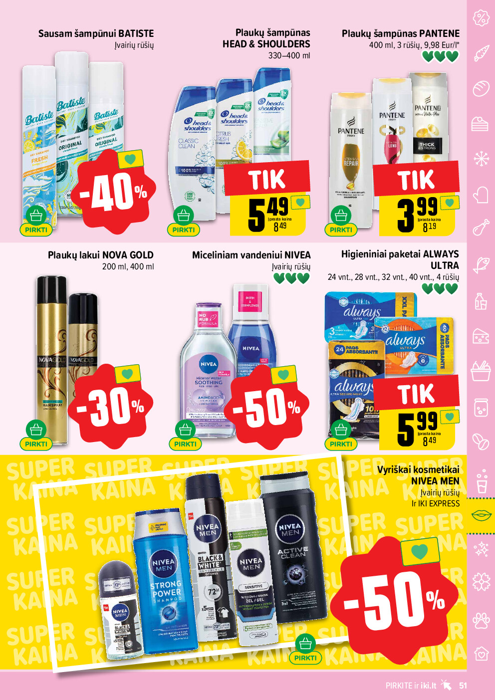 iki - IKI Kaininis leidinys Nr. 06 (2026-02-02 - 2026-02-08) - page: 51