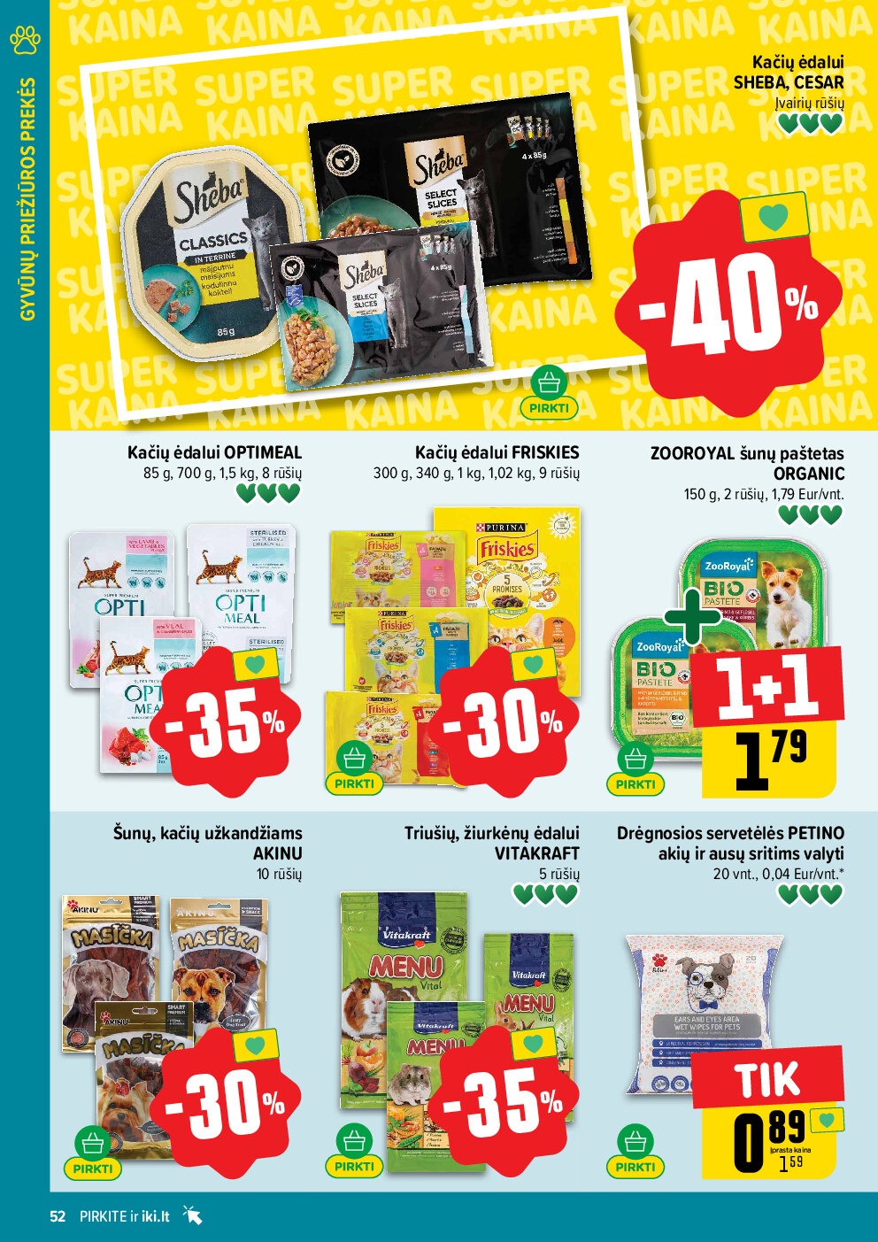 iki - IKI Kaininis leidinys Nr. 06 (2026-02-02 - 2026-02-08) - page: 52