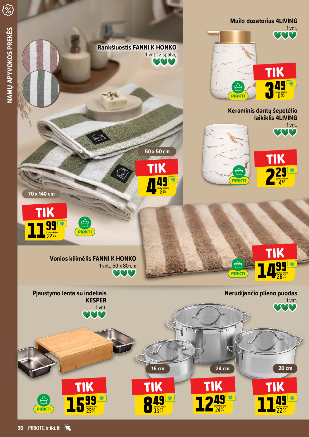 iki - IKI Kaininis leidinys Nr. 06 (2026-02-02 - 2026-02-08) - page: 56