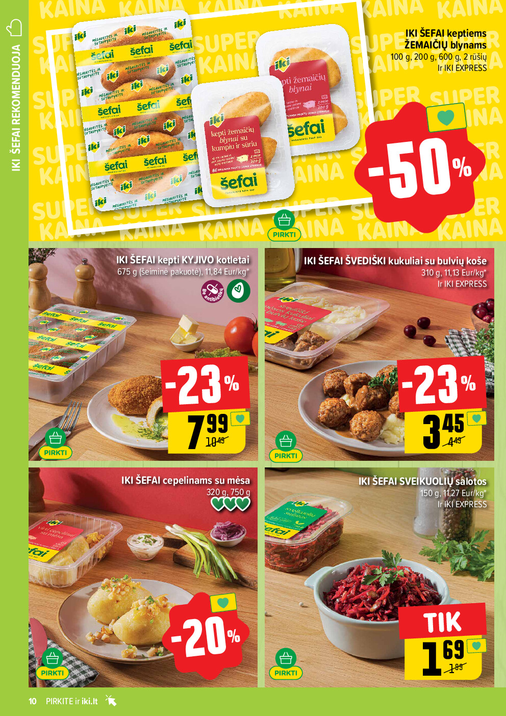 iki - IKI Kaininis leidinys Nr. 06 (2026-02-02 - 2026-02-08) - page: 10