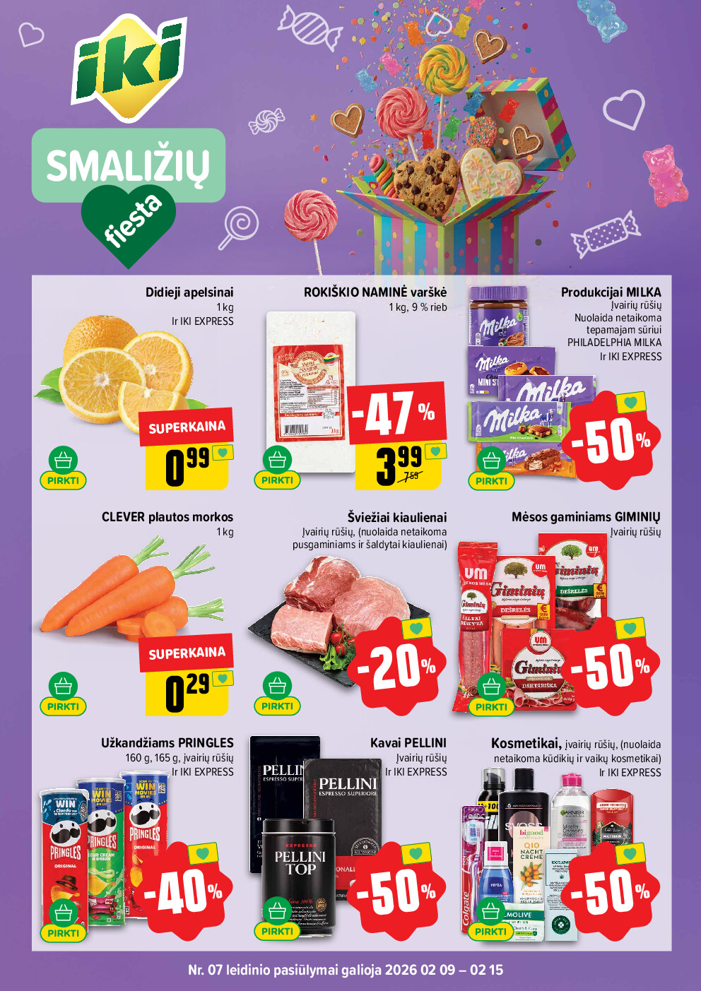 iki - IKI Kaininis leidinys Nr. 07 (2026-02-09 - 2026-02-15) - page: 1