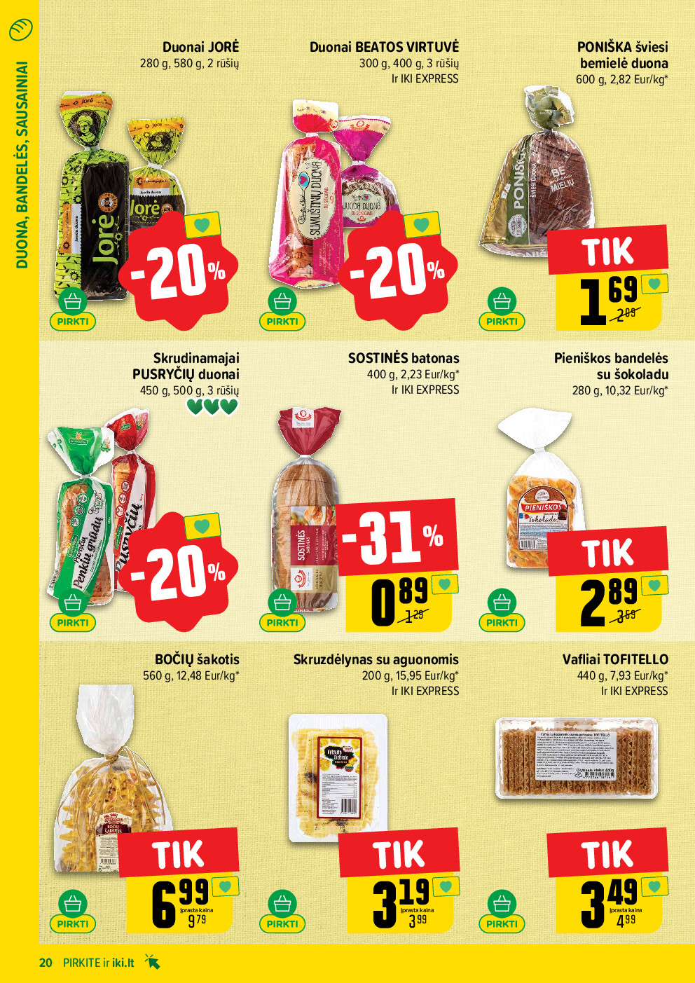 iki - IKI Kaininis leidinys Nr. 07 (2026-02-09 - 2026-02-15) - page: 20