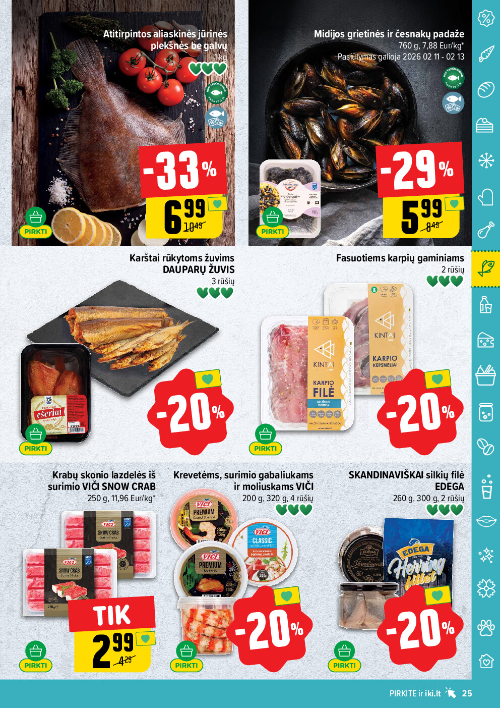 iki - IKI Kaininis leidinys Nr. 07 (2026-02-09 - 2026-02-15) - page: 25