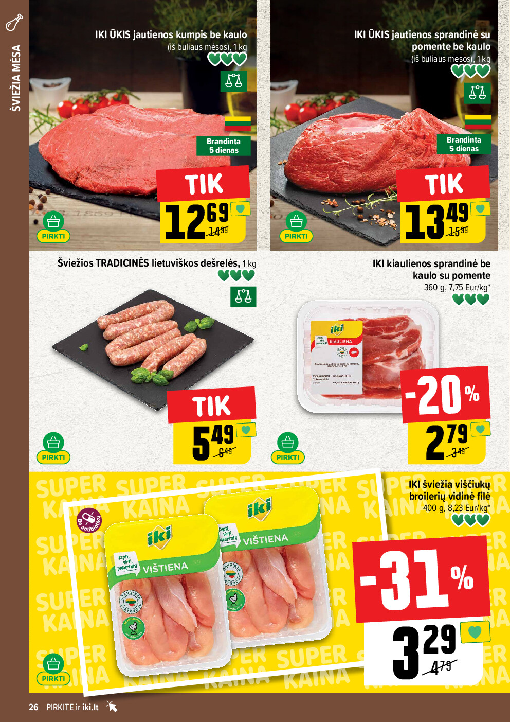 iki - IKI Kaininis leidinys Nr. 07 (2026-02-09 - 2026-02-15) - page: 26