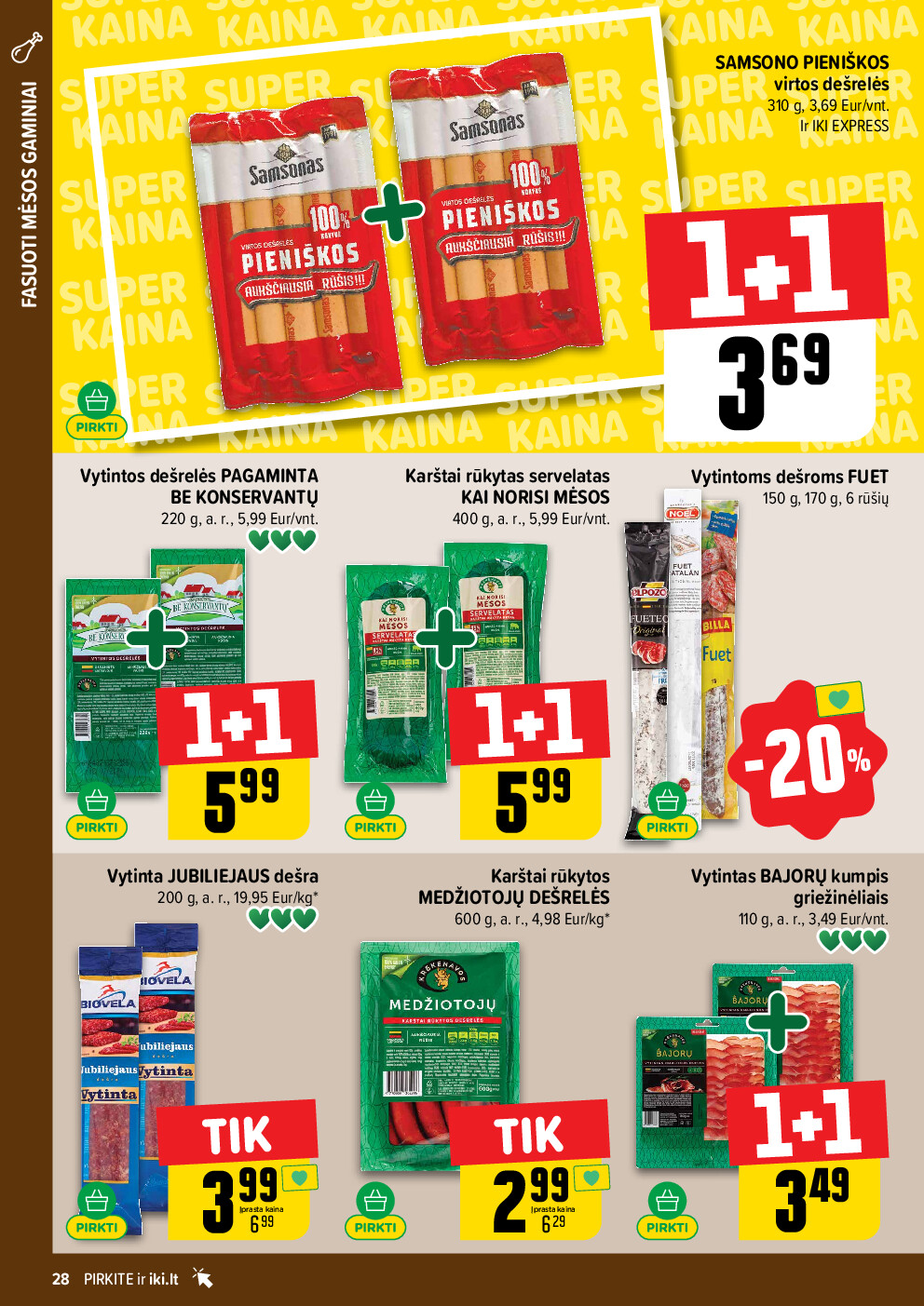 iki - IKI Kaininis leidinys Nr. 07 (2026-02-09 - 2026-02-15) - page: 28