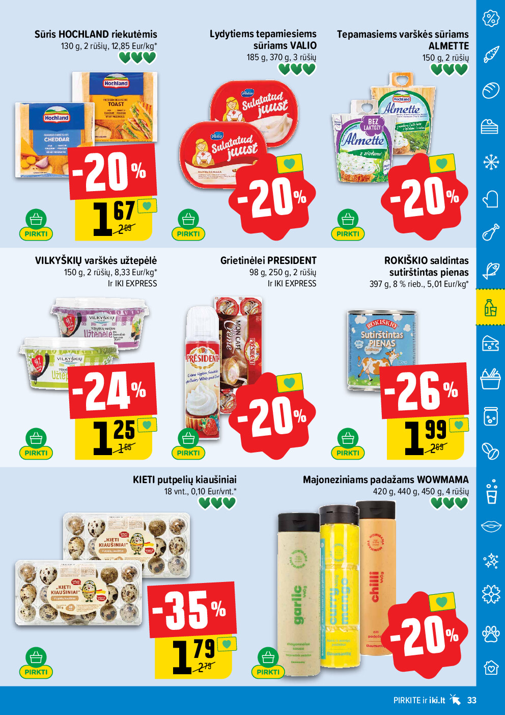 iki - IKI Kaininis leidinys Nr. 07 (2026-02-09 - 2026-02-15) - page: 33