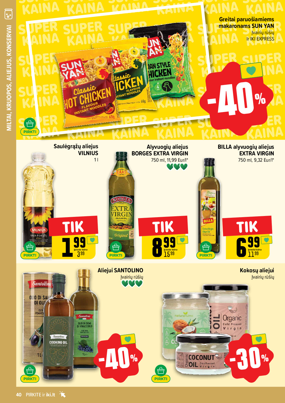 iki - IKI Kaininis leidinys Nr. 07 (2026-02-09 - 2026-02-15) - page: 40