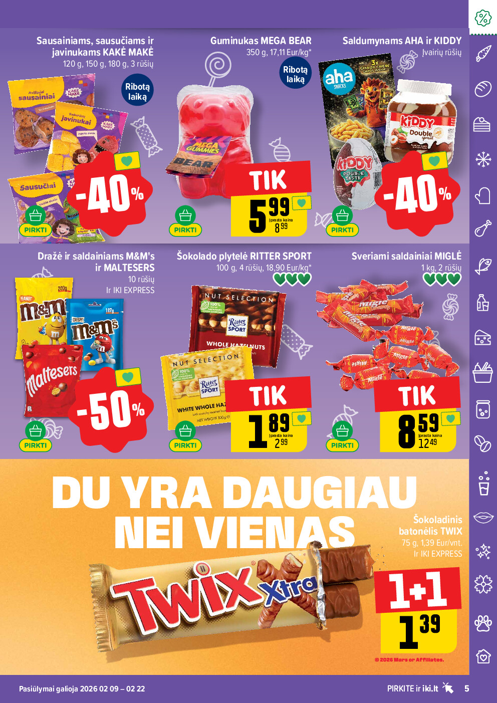 iki - IKI Kaininis leidinys Nr. 07 (2026-02-09 - 2026-02-15) - page: 5