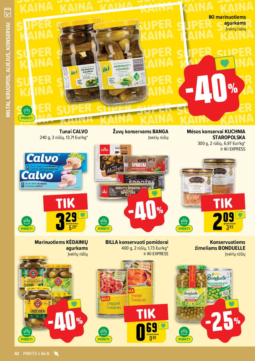 iki - IKI Kaininis leidinys Nr. 07 (2026-02-09 - 2026-02-15) - page: 42