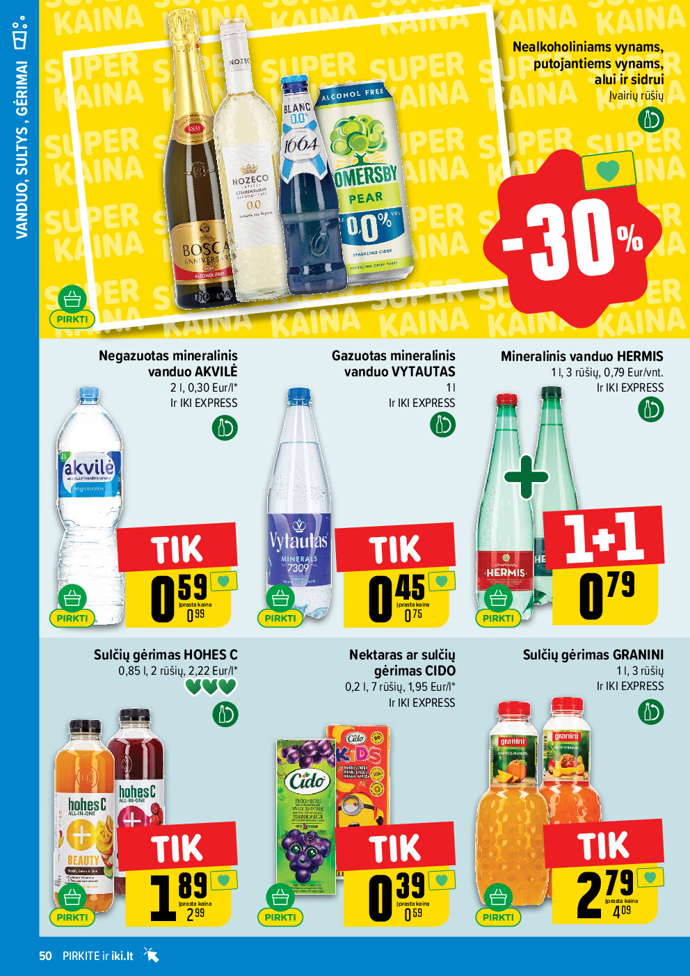 iki - IKI Kaininis leidinys Nr. 07 (2026-02-09 - 2026-02-15) - page: 50