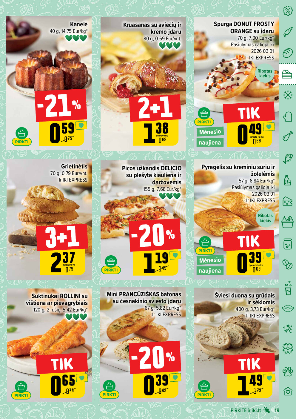 iki - IKI Kaininis leidinys Nr. 08 (2026-02-16 - 2026-02-22) - page: 19