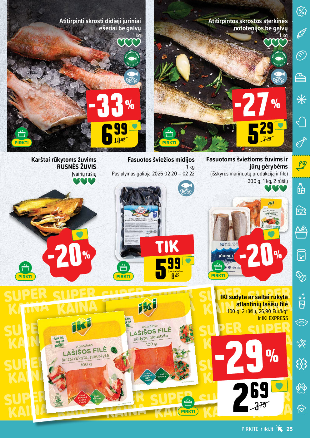 iki - IKI Kaininis leidinys Nr. 08 (2026-02-16 - 2026-02-22) - page: 25