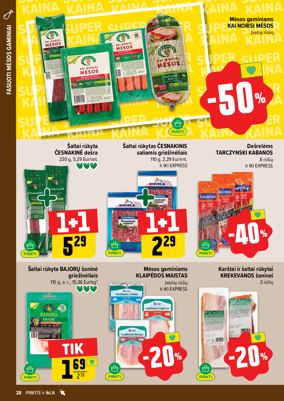 iki - IKI Kaininis leidinys Nr. 08 (2026-02-16 - 2026-02-22) - page: 28