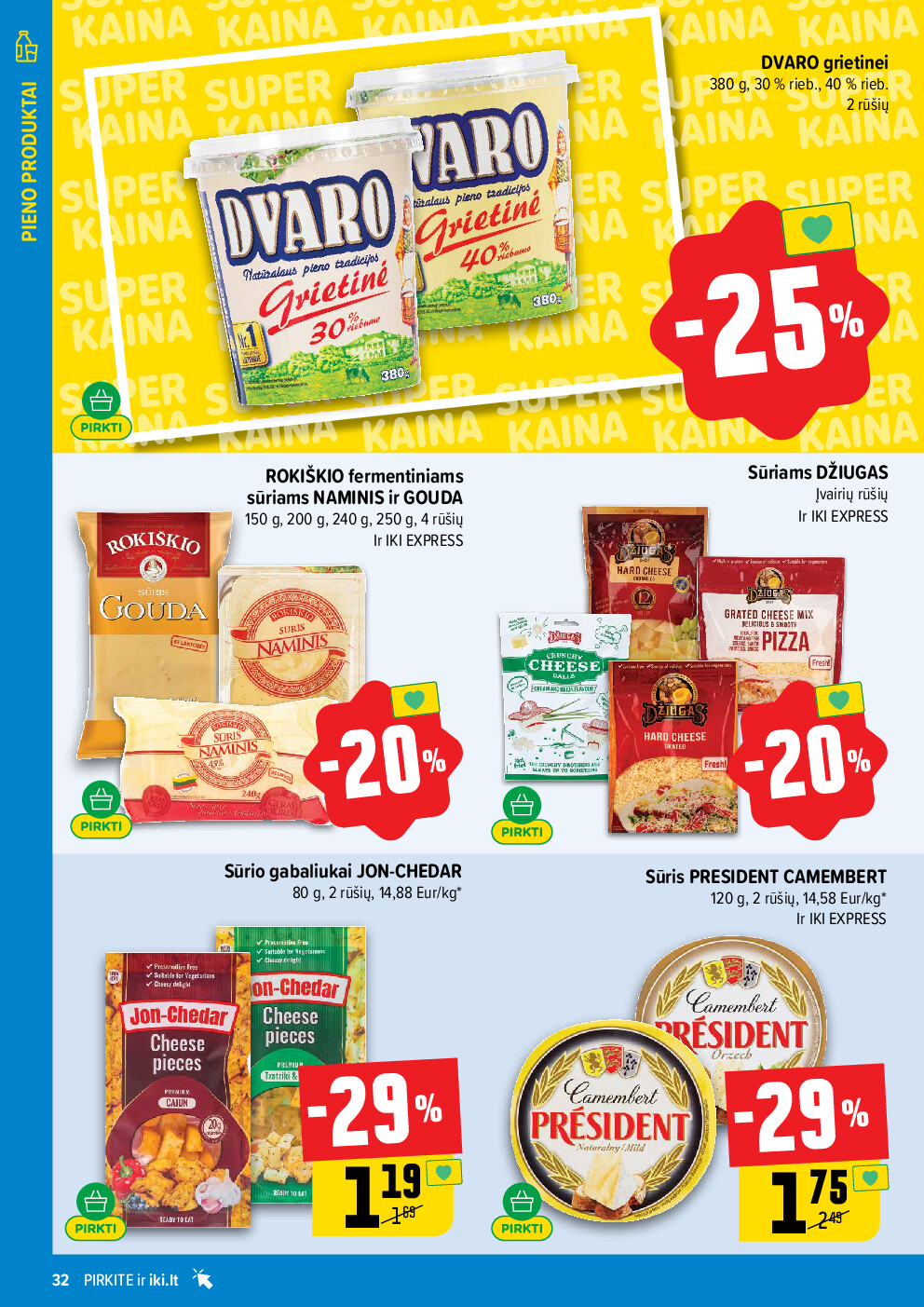 iki - IKI Kaininis leidinys Nr. 08 (2026-02-16 - 2026-02-22) - page: 32