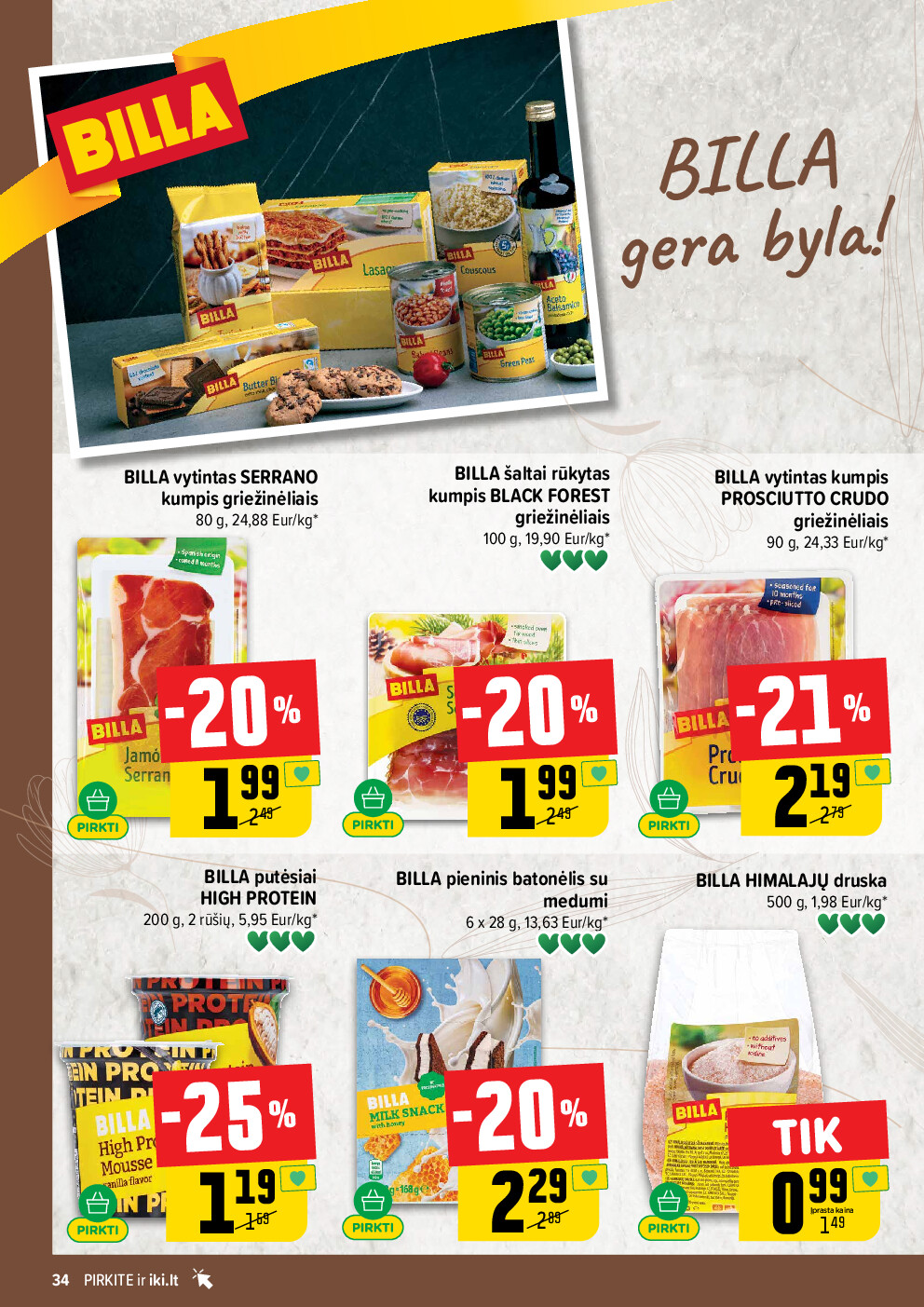 iki - IKI Kaininis leidinys Nr. 08 (2026-02-16 - 2026-02-22) - page: 34