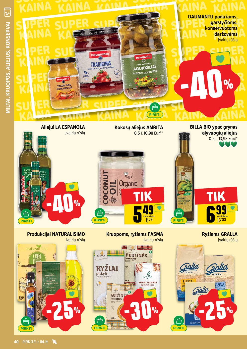 iki - IKI Kaininis leidinys Nr. 08 (2026-02-16 - 2026-02-22) - page: 40