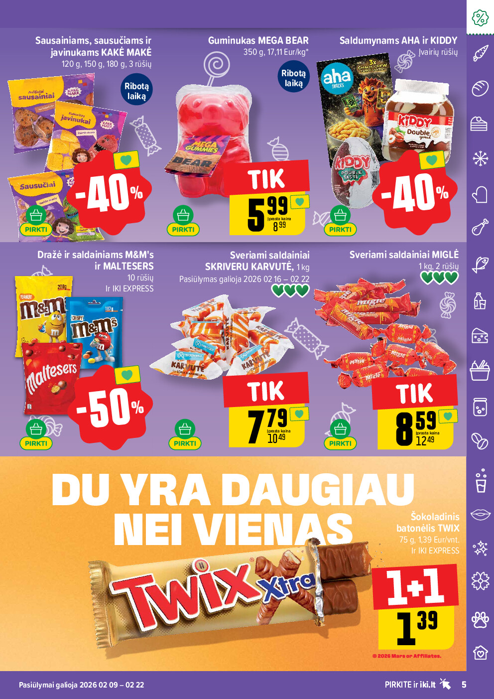 iki - IKI Kaininis leidinys Nr. 08 (2026-02-16 - 2026-02-22) - page: 5