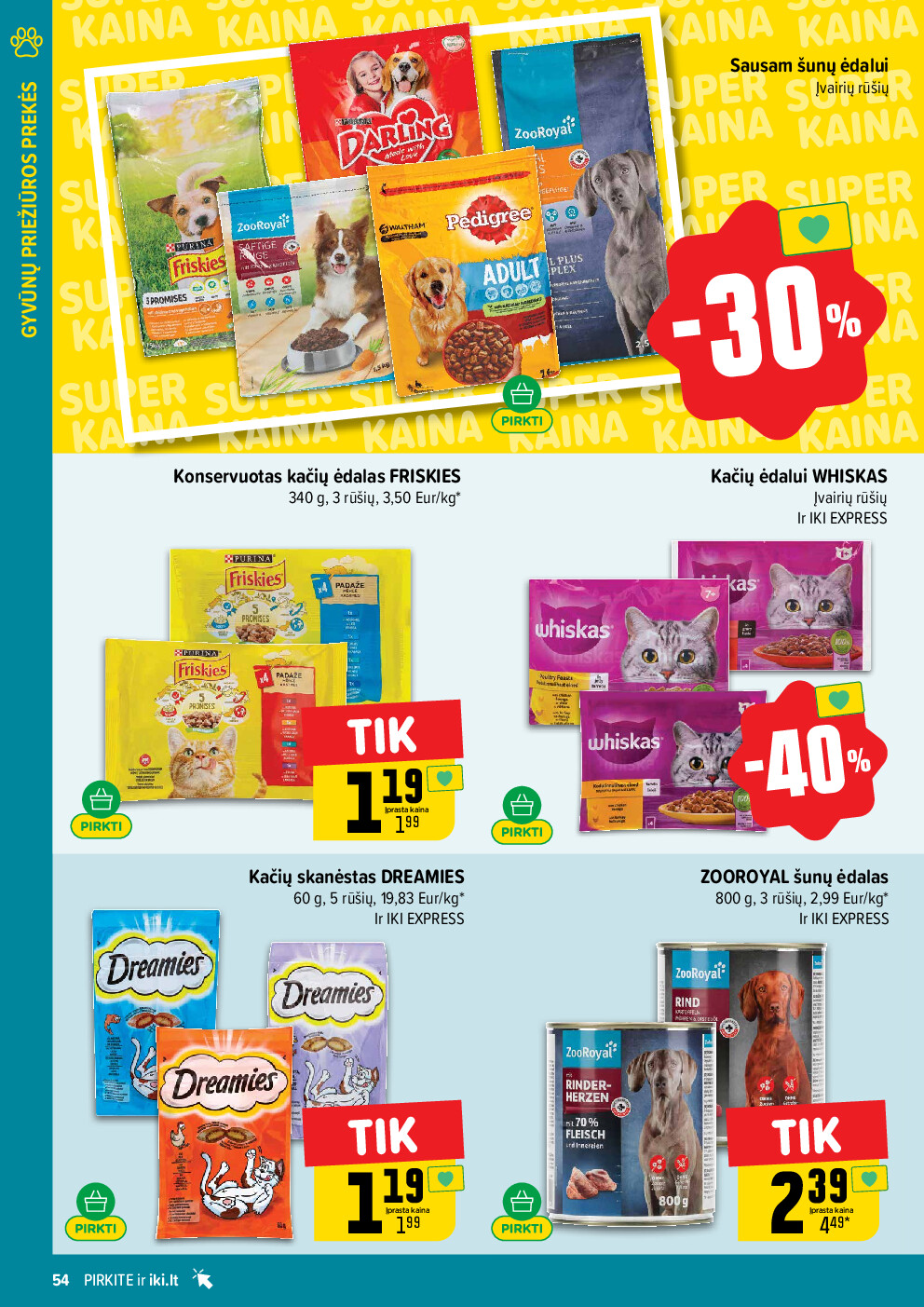 iki - IKI Kaininis leidinys Nr. 08 (2026-02-16 - 2026-02-22) - page: 54