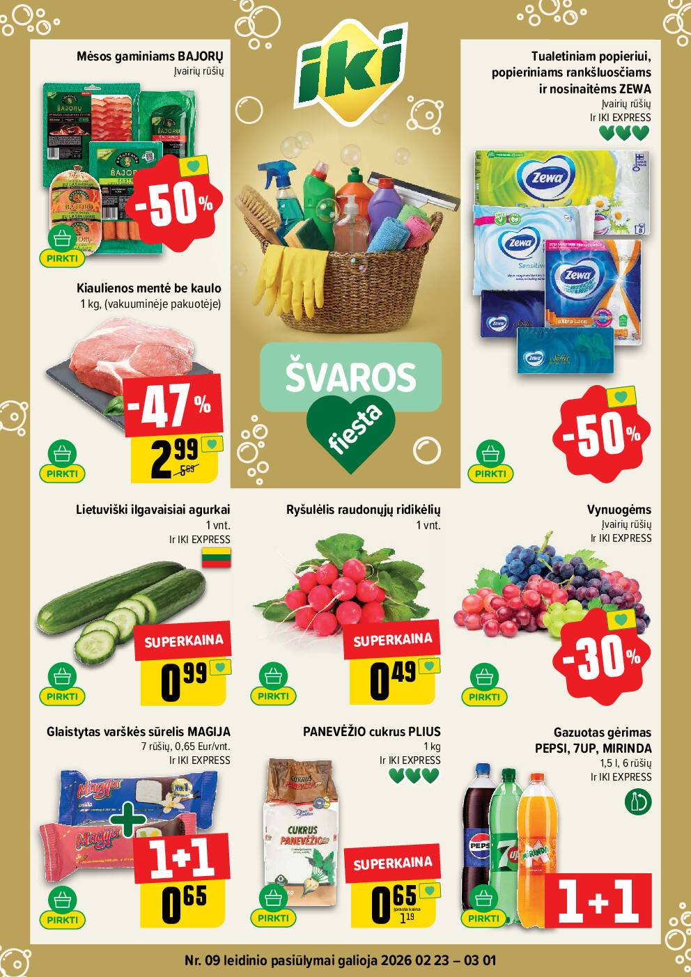 iki - IKI Kaininis leidinys Nr. 09 (2026-02-23 - 2026-03-01)